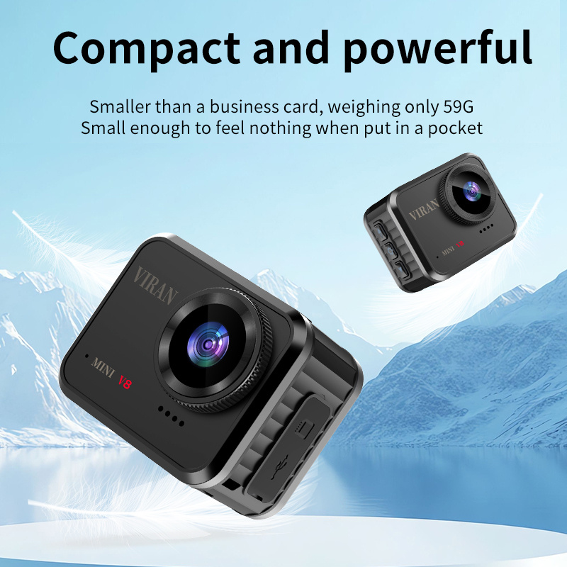 Mini Action Camera 4K Ultra HD - Ip Camera Outdoor 4K reseña y precio