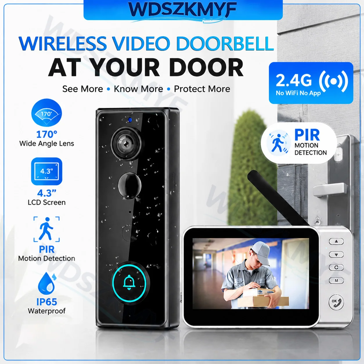 New Waterproof Wireless Doorbe - Home Security Tech reseña y precio