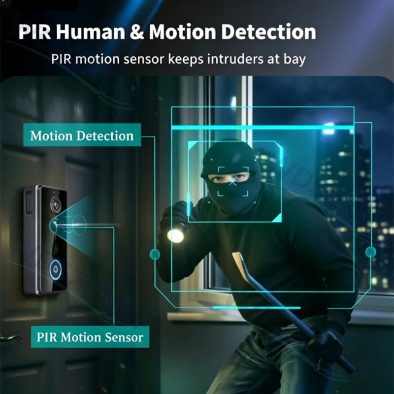 New Waterproof Wireless Doorbe - Home Security Tech reseña y precio