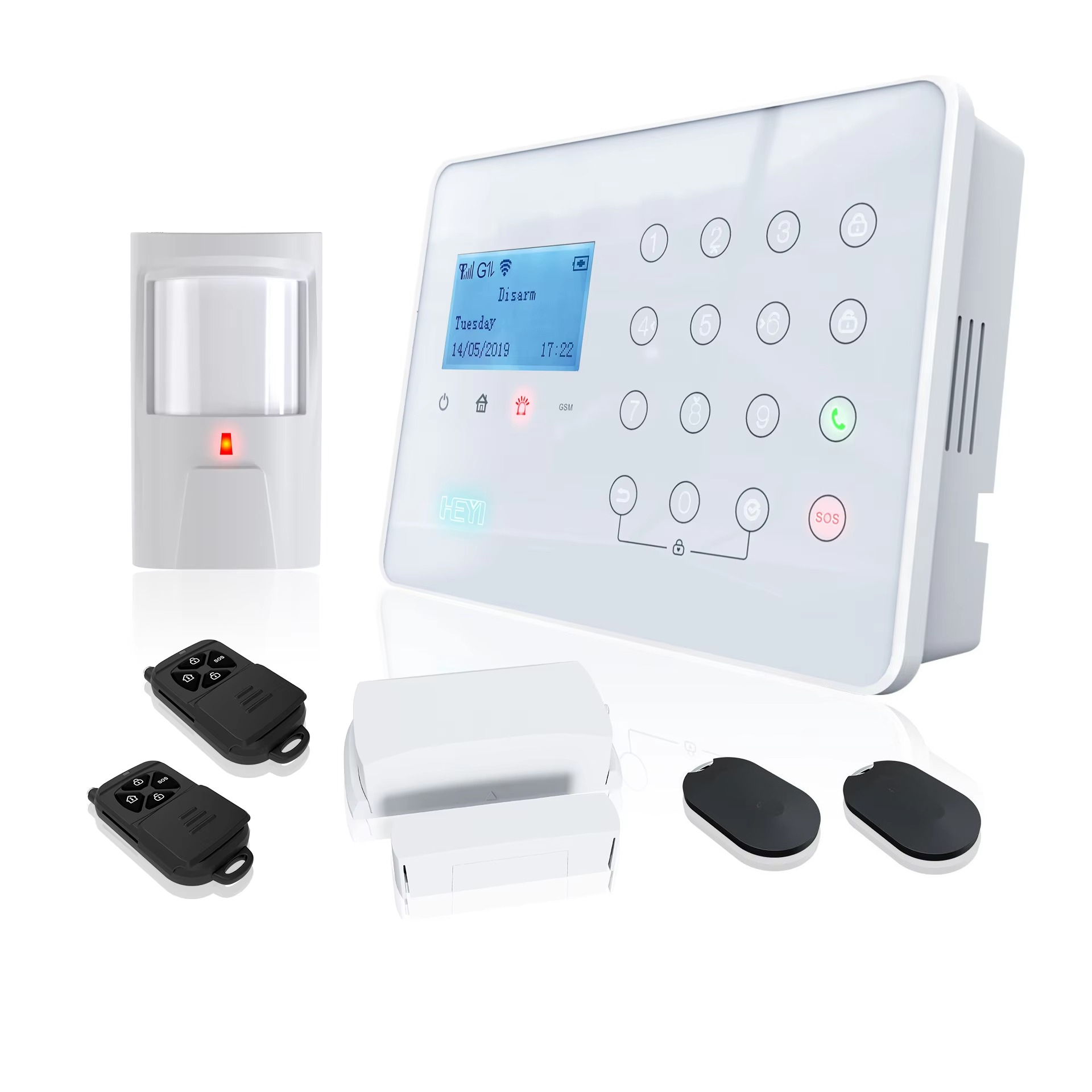 Alarm System  Wireless Securit - Home Security Alarm System reseña y precio