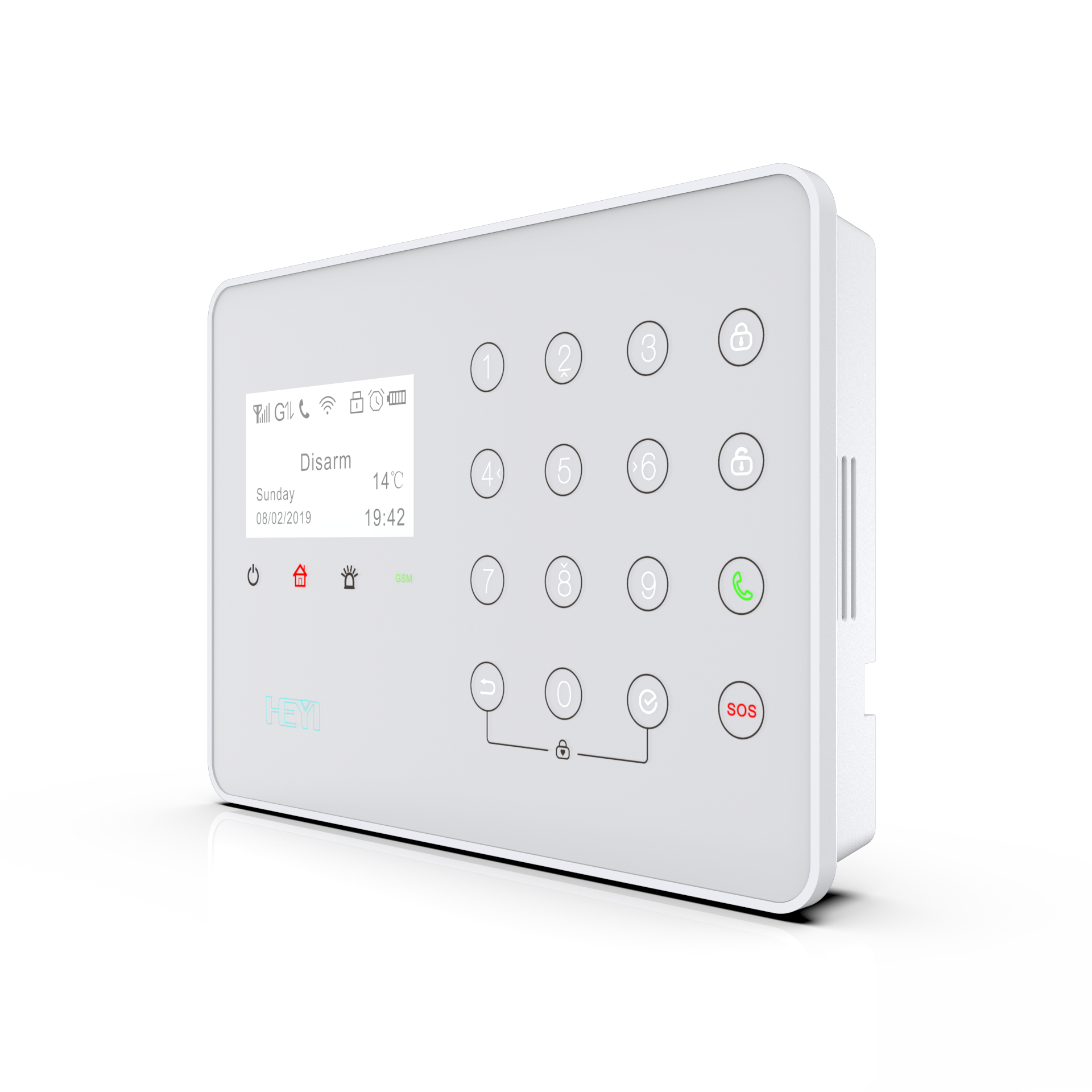 Alarm System  Wireless Securit - Home Security Alarm System reseña y precio